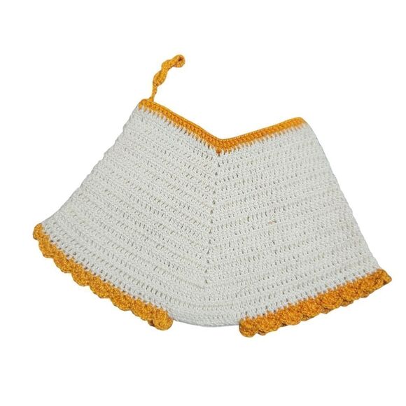 Vintage Doily Set of 5 Doilies Crochet Dress Bloomers Floral EUC - Picture 7 of 11